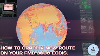 HOW TO CREATE A NEW ROUTE ON YOUR FMD 3000 ECDIS 👉 [upl. by Nyrhtakyram729]