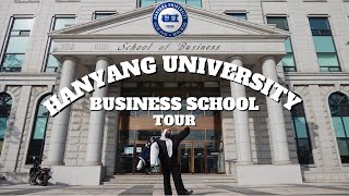 Hanyang University Business School Tour 한양대학교 경영학과 투어 studyinkorea hanyanguniversity 한양대 [upl. by Hallett]