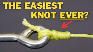 How to tie the Trilene Knot the EASIEST fishing knot [upl. by Llywellyn742]