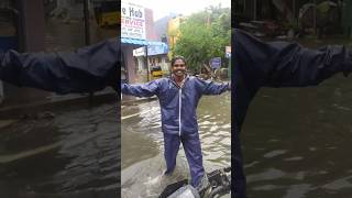 Chennai La Bayangaramana Mazhai 🌧️🌧️🌧️🌧️🌧️🌀🚨🚨🌀shortsfeed rain cyclone shortsvideo [upl. by Wendeline]