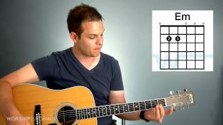 Guitar Lesson  How to play chords in the key of G G C D Em [upl. by Holna]