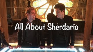 Shadowhunters cast  Dom Sherwood amp Matt Daddario All About Sherdario [upl. by Atiuqad]