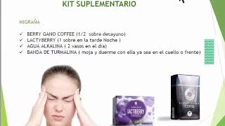 EPOC Y MIGRAÑA LACTIBERRY BERRY GANO COFFE AGUA ALCALINA [upl. by Yrovi]