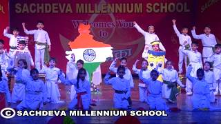 Swachh Bharat dance by the students of Class 2 2018 [upl. by Kurth306]