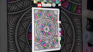 76100 Zentangle Art 100daysdrawingchallenge zentangleinspired zentangle doodle zendoodleart [upl. by Adnaval]