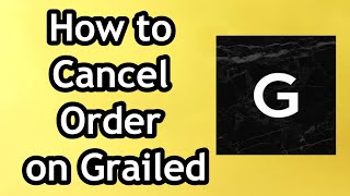 How to Cancel Order on Grailed [upl. by Rohclem]