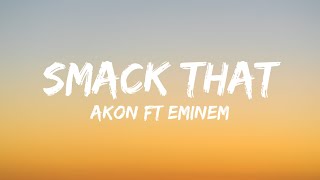 Akon  Smack That Lyrics [upl. by Oiled]