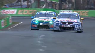 FINAL LAPS Chaz Mostert and Paul Morris win the 2014 Supercheap Auto Bathurst 1000 [upl. by Hut812]