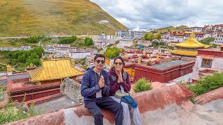 Sixth Day in Tibet  Ganden Monastery  Lhasa Travel Video [upl. by Anaeli214]