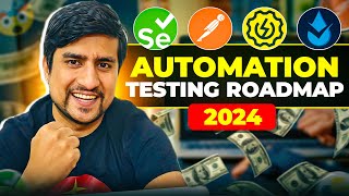 🛑 You can Become Automation Tester in 2024  Easy Plan FREE Download Roadmap [upl. by Anecusa]