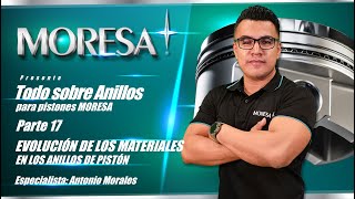 TODO SOBRE ANILLOS MORESA  PARTE 17  Evolución de los materiales en los anillos de pistón [upl. by Drona]