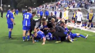 Mens Soccer Nick Maglasang Scores the Game Winner Against Drake [upl. by Beverle804]