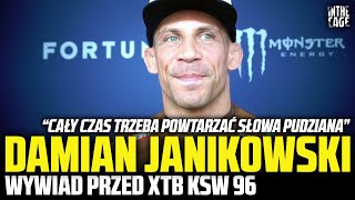 quotMam to w dpiequot  Damian JANIKOWSKI przed starciem o pas na KSW 96 [upl. by Neenwahs]