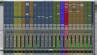 Pro Tools Mixing Session  Feel Good Country [upl. by Ayatahs]