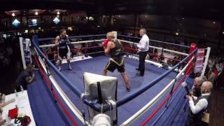 Ultra Boxing Championship  Durham  Nicola Hammock VS Nicole Morgan [upl. by Kial]