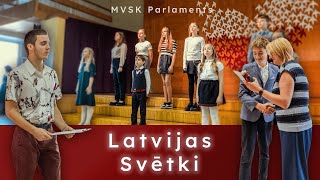 Latvijas Svētki Mālpils Vidusskolā [upl. by Annayar]