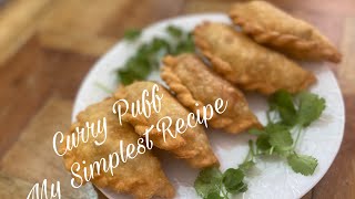 Curry Puff My Simplest Recipe [upl. by Moreen140]