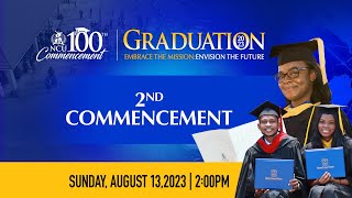 NCU GRADUATION 2023  Second Commencement  Northern Caribbean University [upl. by Wende596]