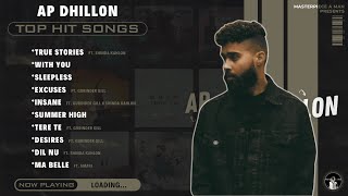 Best Of AP DHILLON Songs Visualizer Video Jukebox 2023  AP Dhillon All Songs  MasterpieceAMan [upl. by Ymma]