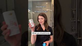 Dermatologist explains deodorant vs antiperspirant [upl. by Alacim849]