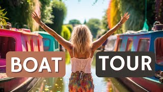 Narrowboat TOUR a TINY Home WalkThrough with May [upl. by Nevar327]