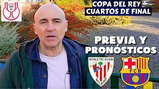 ATHLETIC CLUBBARCELONA ATLETISEVILLA MALLORCAGIRONA CELTAREAL SOCIEDAD PRONÓSTICOS COPA [upl. by Prentiss]