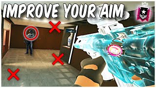 3 Tips to Improve Your Aim and Crosshair Placement QUICKLY in Rainbow Six Siege [upl. by Jessika]