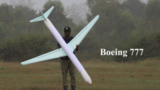 How To Make a Airplane  Aeroplane  Plane  Boeing 777 [upl. by Nashbar620]