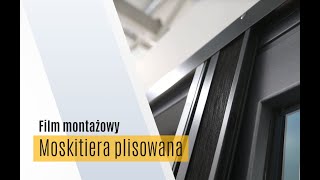 Moskitiera plisowana boczna Instrukcja montażu na drzwiach tarasowych HST motion [upl. by Courtney417]