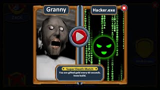 SUPER DEATH MATCH BOSS GRANNY VS HACKEREXE  STICK WAR LEGACY [upl. by Eilssel]