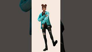 that girl  The Sims 4 CAS no CC [upl. by Nawiat]