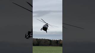 Low pass of a German Air Force H145M LUH SOF🚁 [upl. by Whiffen]