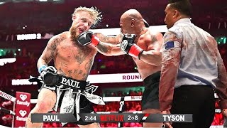 Mike Tyson vs Jake Paul  A LUTA COMPLETA  O YouTuber que MATOU a LENDA [upl. by Sheryl840]