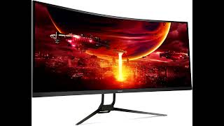 Review Acer Nitro 34quot UWQHD Curved Gaming Monitor  1000R Curvature EDA343CUR V3bmiippx [upl. by Hekking]