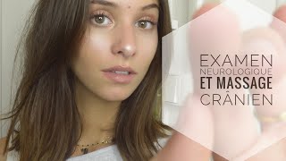 ASMR FRANÇAIS  Examen neurologique  RPLAY  massage crânien [upl. by Nerw475]