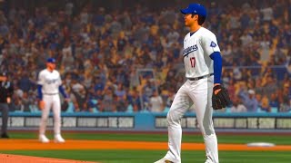 Shohei Ohtani Immaculate Inninng  MLB The Show 24 Online Rated [upl. by Dett]