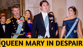 Queen Mary of Denmark in Despair Crown Prince Christian Could Ruin the Royal Family’s Reputation [upl. by Yecac]