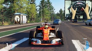 F1 Car The Crew 2  Logitech g29 gameplay [upl. by Gradey606]