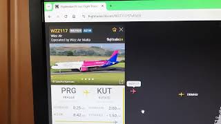 Wizz Air WZZ117 PRGKUT [upl. by Legnaros722]