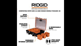 Ridgid small parts organizer 20 [upl. by Eelyk]