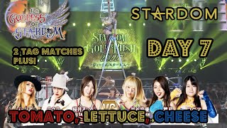 Goddess Of STARDOM Day 7 Tomato Lettuce amp Cheese [upl. by Kalvin]