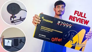 Maono AuPm422 Microphone Review Maono Au Pm422 Condensor Microphone Unboxing And full Review [upl. by Llertac]