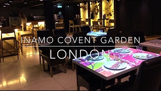 Inamo Covent Garden London  allthegoodiescom [upl. by Ahsatniuq]