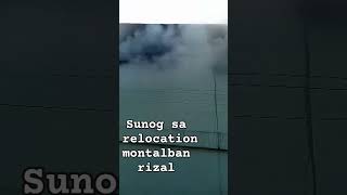 sunog sa relocation montalban rizal [upl. by Angelita]