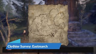 Where to find the Eastmarch clothier survey  ESO Elder Scrolls Online [upl. by Aicilaana]