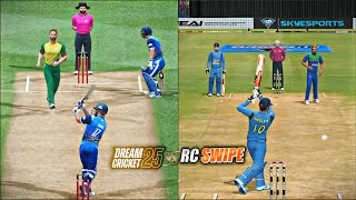 RC Swipe vs DC24  PRO Cam Batting Comparison [upl. by Nnylirak]