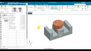 How to use Floor Facing in Nx tutorial siemens nxcam mechanicaldesigner floorfacing millplanner [upl. by Nehte160]