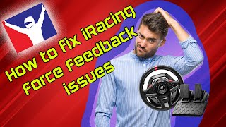 How to fix the iRacing Force Feedback Bug [upl. by Magdala]