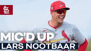 Micd Up Lars Nootbaar  Spring Training 2024  St Louis Cardinals [upl. by Katzir]