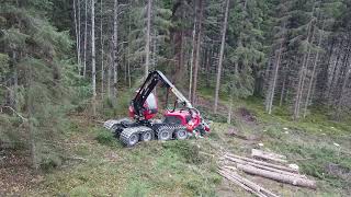 Komatsu 951xc in Finland [upl. by Fianna]